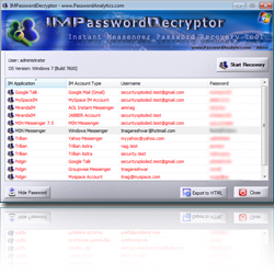 Releasing New Tool IMPasswordDecryptor on PasswordAnalytics.com